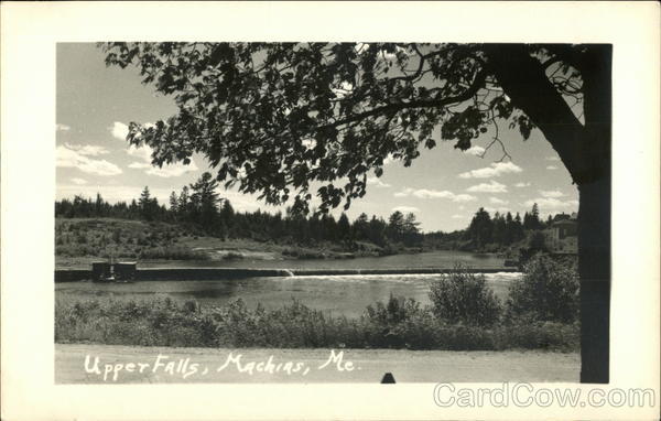 Upper Falls - Scenic View Machias Maine