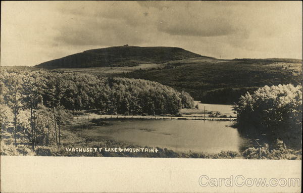 Wachusett Lake and Mountain Massachusetts