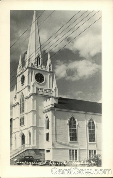 Congregational Church Machias Maine