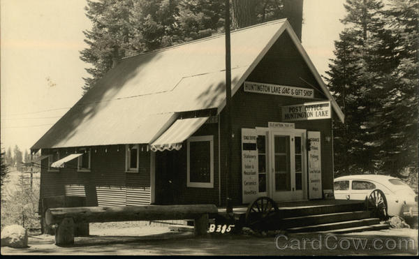 Post Office and Gift Shop Huntington Lake California