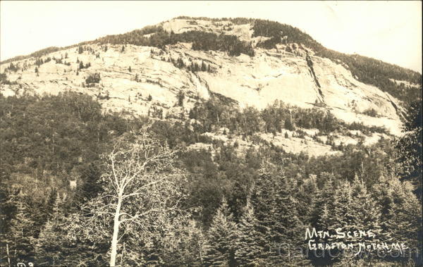 Mountain Scene, Grafton Notch North Oxford Maine