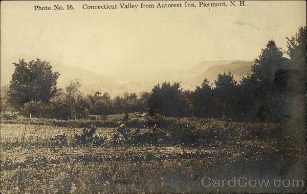 Connecticut Valley from Autorest Inn Piermont New Hampshire