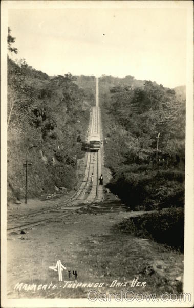 Train Going Up Hill Railroad (Scenic)