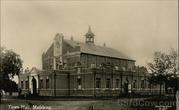 Town Hall Mafeking South Africa