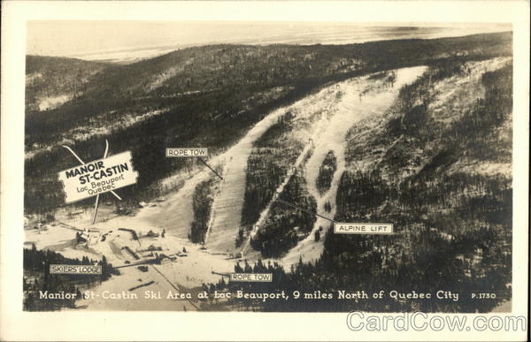 Manoir Saint-Castin Ski Area, Lac Beauport Quebec City QC Canada