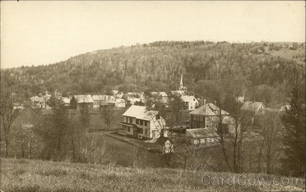 View Of Small Town New Hampshire