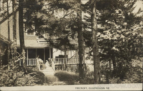 Firecroft - House in the Woods Eggemoggin Maine