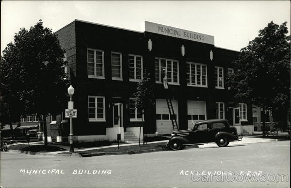 Municipal Building Ackley Iowa