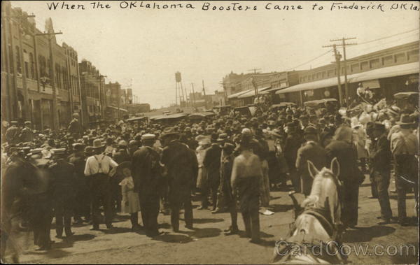 When the Oklahoma Boosters Came to Frederick
