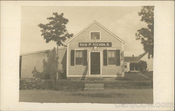 Geo. P. Nichols Store Foster Center Rhode Island