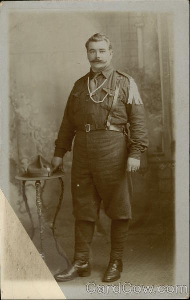 Portrait of Man in Uniform Boy Scouts
