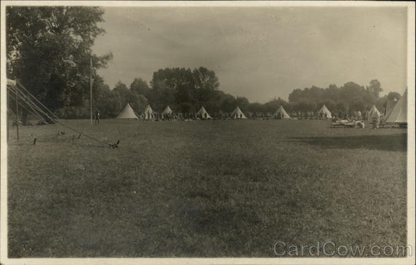 Scout Camp at Victoria Park Bath England
