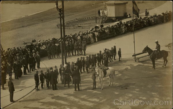 Baden-Powell Reviewing Scouts England
