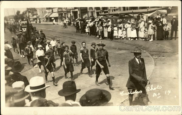 Peace Day Parade Boy Scouts