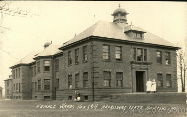 Female Wards Nos. 3 & 4 Harrisburg State Hospital Pennsylvania