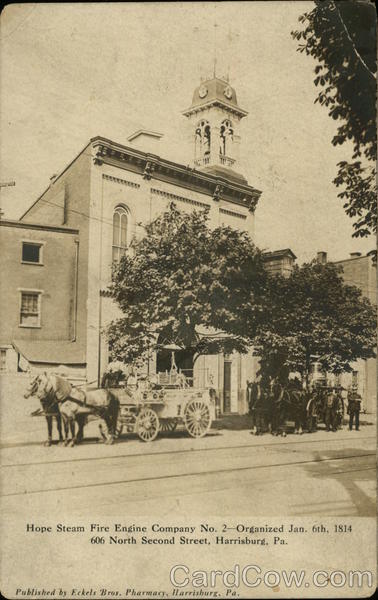 Hope Steam Fire Engine Company No. 2 Harrisburg Pennsylvania