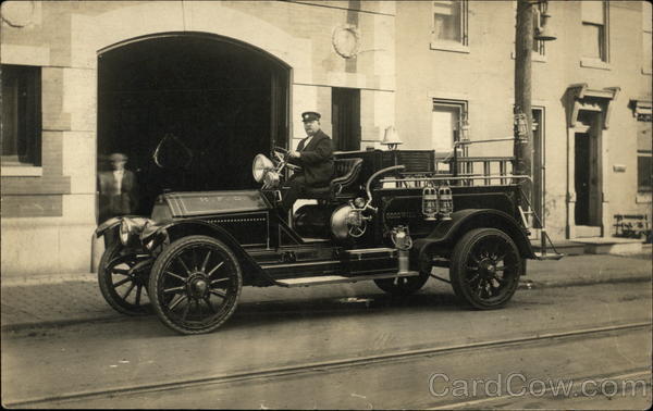 American Lafrance fire truck 1914 Goodwill Fire Company Harrisburg Pennsylvania