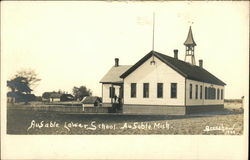 Ausable Lower School Au Sable, MI Postcard Postcard