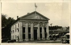 Quincy City Hall Massachusetts Postcard Postcard