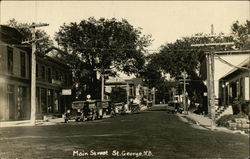 Main Street Postcard