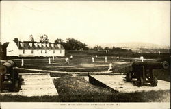 Fort Anne with Garrison Postcard