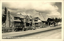 Battle Axe Inn on Mt. Hood, Government Camp Postcard