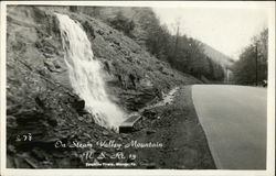 On Steam Valley Mountain, U.S. Route 15 Pennsylvania Postcard Postcard