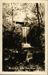 Waterfall Glen, Providence Park Postcard