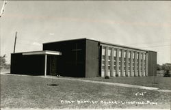 First Baptist Church Postcard