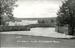 St. Croix River Stillwater, MN Postcard Postcard