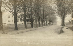 Avon Street Reading, MA Postcard Postcard