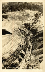 Air View of Bingham Canyon Postcard