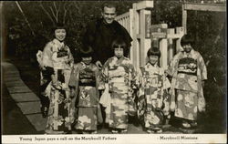 Young Japan Pays a Call on the Maryknoll Fathers, Maryknoll Missions Postcard