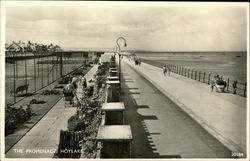 The Promenade Hoylake, England Merseyside Postcard Postcard