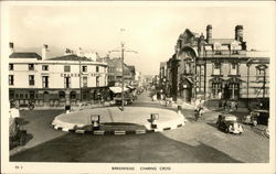 Charing Cross Birkenhead, England Merseyside Postcard Postcard