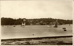 Sandbanks, Brownsea Island Poole, England Dorset Postcard Postcard