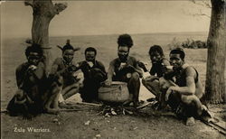 Zulu Warriors Postcard