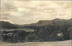 Lake Webb and Tumbledown Mountain Postcard