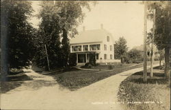 Parting of the Ways Hillsborough Center, NH Postcard Postcard