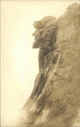 Old Man of the Mountain Postcard