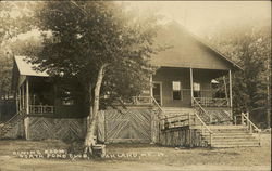 Dining Room, North Pond Club Postcard