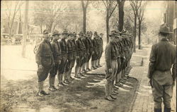 Group of Soldiers Postcard