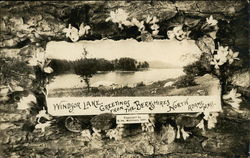 Windsor Lake, Greetings from the Berkshires Postcard