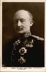 General Sir Robert Baden Powell, The Chief Scout Postcard
