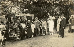 Scout's Jumble Sale Postcard