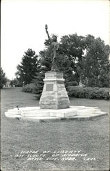 Statue of Liberty Boy Scouts of America Postcard
