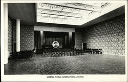 Assembly Hall, Baden-Powell House Postcard