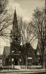 First Baptist Church Barre, VT Postcard Postcard