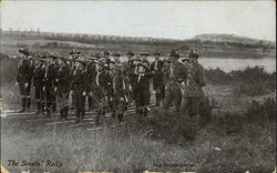 The Scouts' Rally Postcard