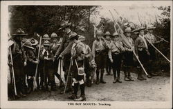 The Boy Scouts: Tracking Postcard